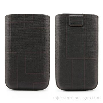 Leather Cases for Apple's Phone4, with Retractable Pull-tab, Customized Patterns/Logos are Welcome